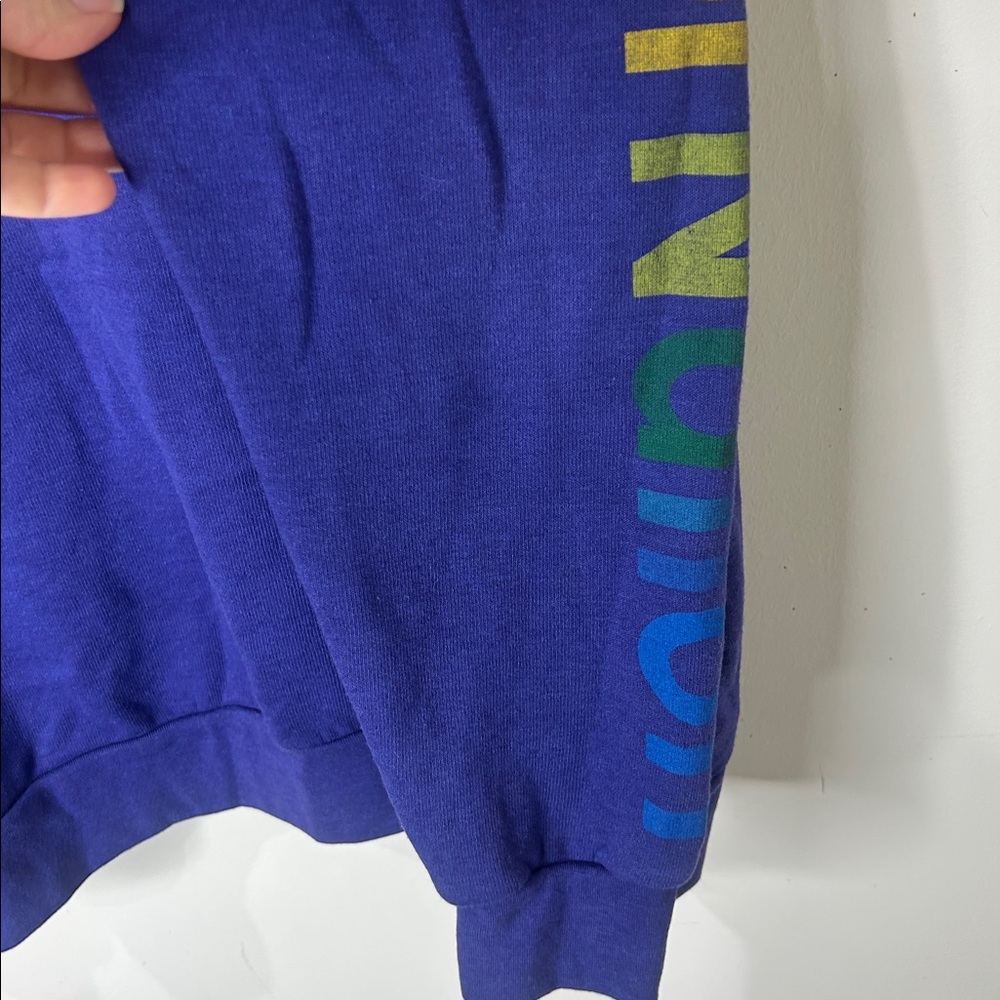 AVIATOR NATION Signature Logo Crew Neck Sweatshirt Purple Venice, CA Size Large - Picture 12 of 16